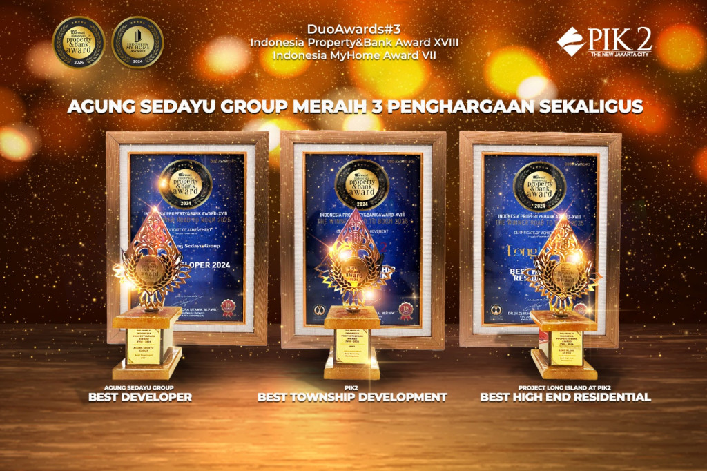Agung Sedayu Group Meraih 3 Penghargaan Sekaligus