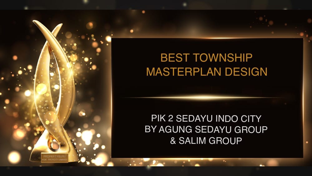 PIK2 Memenangkan The Best Township Masterplan Design di Acara PropertyGuru Indonesia Property Awards 2020