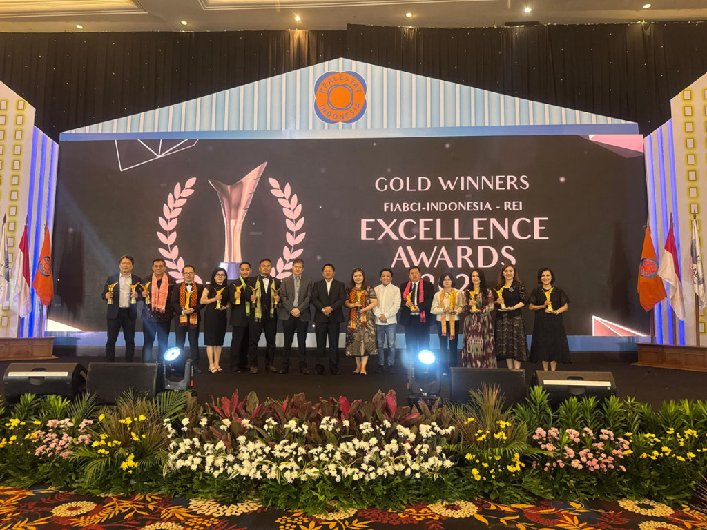 Agung Sedayu Group Raih Penghargaan Sebagai Gold Winner Dalam Ajang FIABCI Indonesia-REI Excellence Award 2024